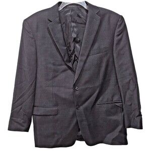Austin Reed Charcoal Grey Blazer Size 44 Regular Savile Row London Formal Bus.